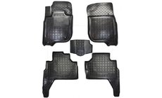 Mitsubishi Pajero Sport 2015– Rubberen automatten met opstaande rand (Autogumm) foto 1