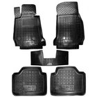 BMW 3 Serie F30/F31 2012–2019 Rubberen automatten met opstaande rand (Autogumm) foto 1