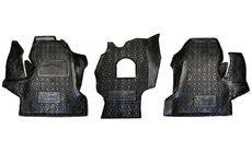 Ford Transit 1991–2000 Rubberen automatten met opstaande rand (Autogumm) foto 1