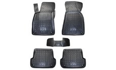 Audi A4 B6 2000–2004 Rubberen automatten met opstaande rand (Autogumm) foto 1