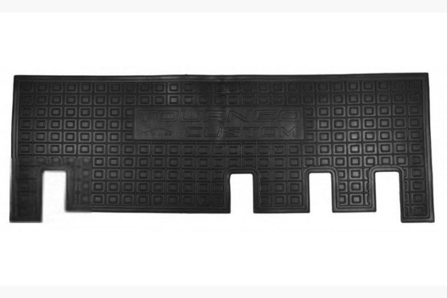Ford Custom 2013–2022 Rubberen automatten met opstaande rand 2015+ tweede rij (Autogumm) Image