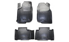Toyota Rav 4 2013–2018 Rubberen vloermatten met opstaande rand 2016+ verbrandingsmotor (Autogumm) foto 1