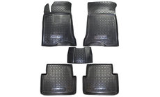 Renault Laguna 2001–2007 Rubberen automatten met opstaande rand (Autogumm) foto 1