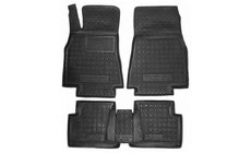 Mercedes A-class W169 2004–2012 Rubberen automatten met opstaande rand (Autogumm) foto 1