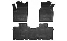 Volkswagen Sharan 1995–2010 Rubberen vloermatten met opstaande rand 1995-2000 5-zits (Autogumm) foto 1