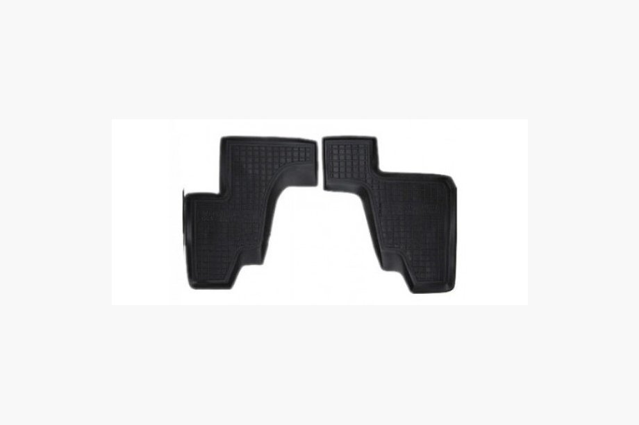 Mercedes GL/GLS-klasse X166 2012–2019 Rubberen vloermatten met opstaande rand derde rij (Autogumm) Image