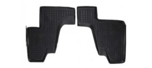 Mercedes GL/GLS-klasse X166 2012–2019 Rubberen vloermatten met opstaande rand derde rij (Autogumm) foto 1