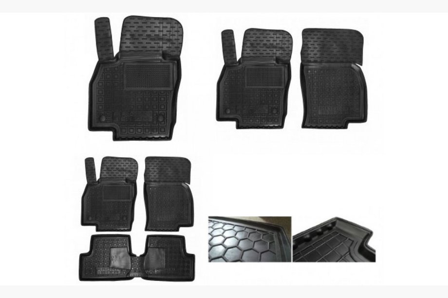 Seat Arona 2017– Rubberen automatten met opstaande rand (Autogumm) Image