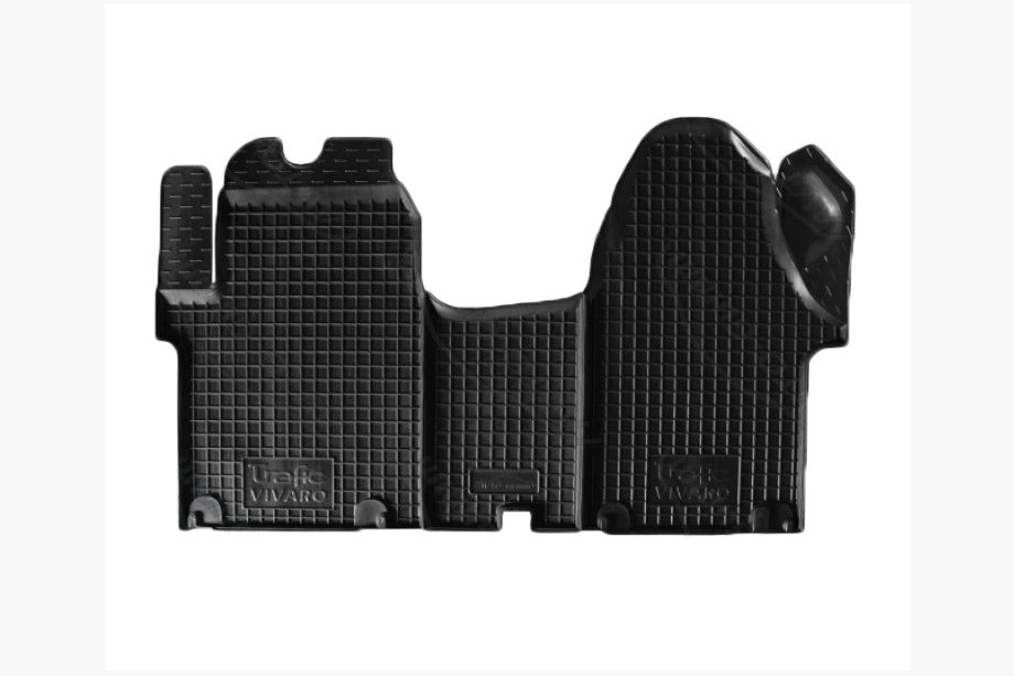 Renault Trafic 2001–2015 Rubberen automatten met opstaande rand (Autogumm) Image