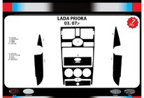 Lada Priora 2007–2018 Dashboard sierlijsten (Meric) Houtlook foto 2