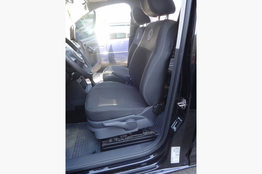 Volkswagen Caddy 2010–2015 Autostoelhoezen (stoffen, Classik) Volledig interieur (5 zitplaatsen) Image