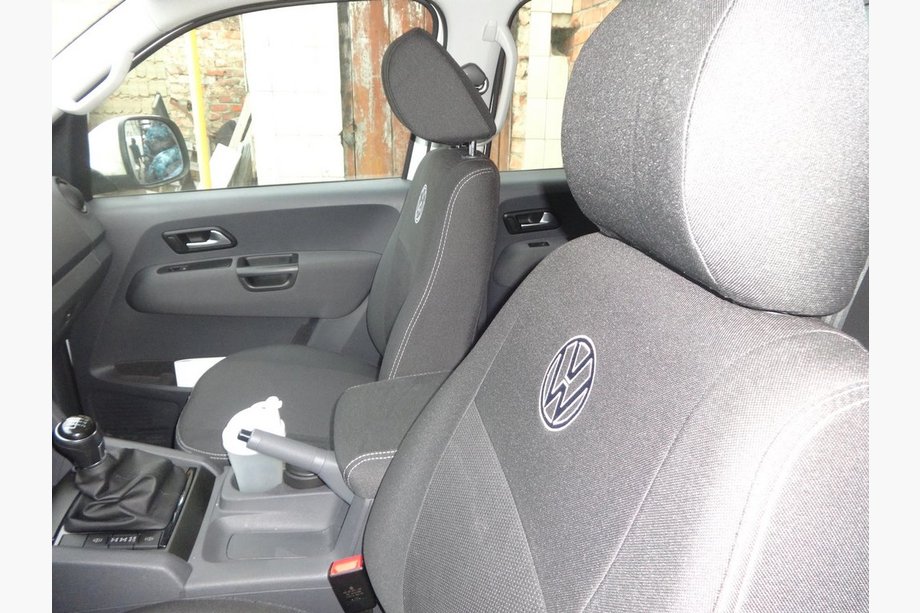Volkswagen Amarok 2010–2022 Autostoelhoezen (stoffen, Classik) Image