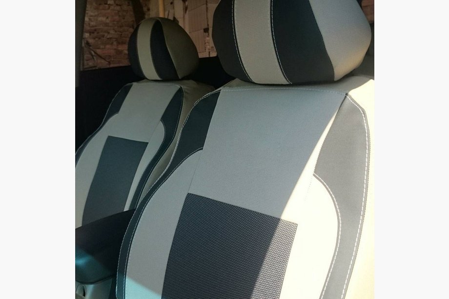 SsangYong Rexton I 2001–2017 Autostoelhoezen (kunstleer↗stof, Premium) Foto 6