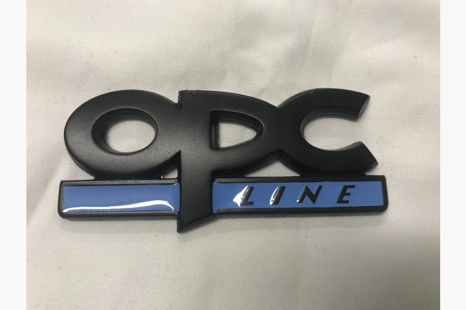 Opel Metalen OPC Line embleem (zwart) Image