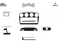 Opel Omega B 1994–2003 Dashboardpanelen (1993-1999) Houtlook foto 4