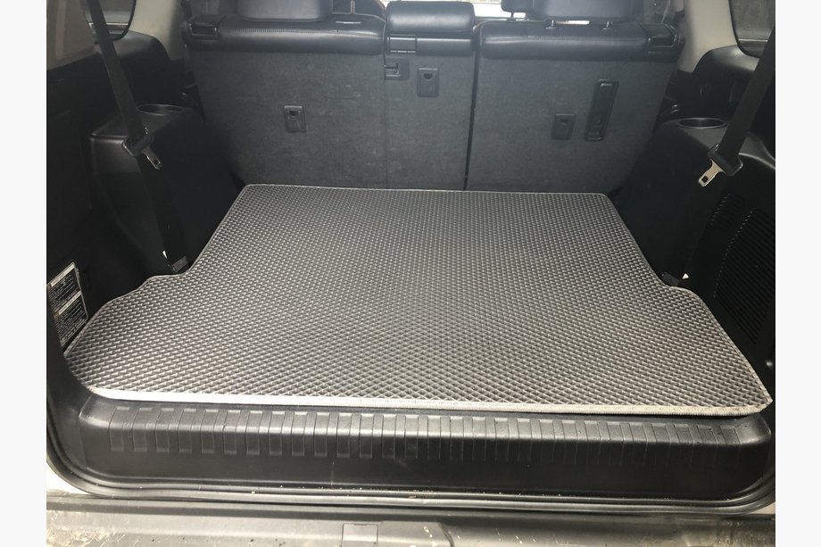 Toyota Land Cruiser Prado 150 2009–2023 EVA bagageruimtemat voor 7-zitter (Zwart) Image