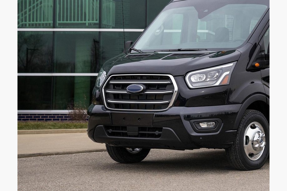 Ford Transit 2014– Grillelijsten (2019+, 4-delig, RVS) Image