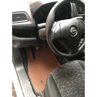 EVA automatten (baksteenpatroon, voor) Fiat Doblo II 2010–2022 foto 1