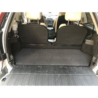 3-delige kofferbakmat (EVA, zwart)
