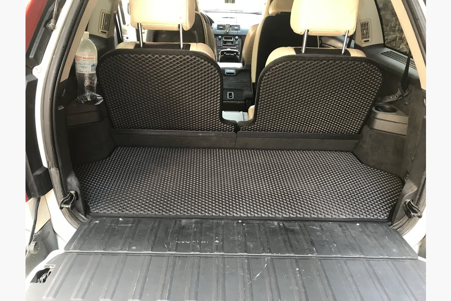 Volvo XC90 2002–2014 3-delige kofferbakmat (EVA, zwart) Image