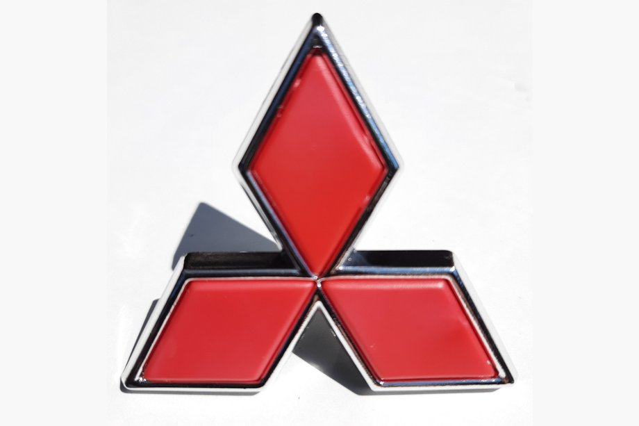 Mitsubishi Galant 1992–1998 Rode embleembadge (47 mm breedte, 43 mm hoogte) Image