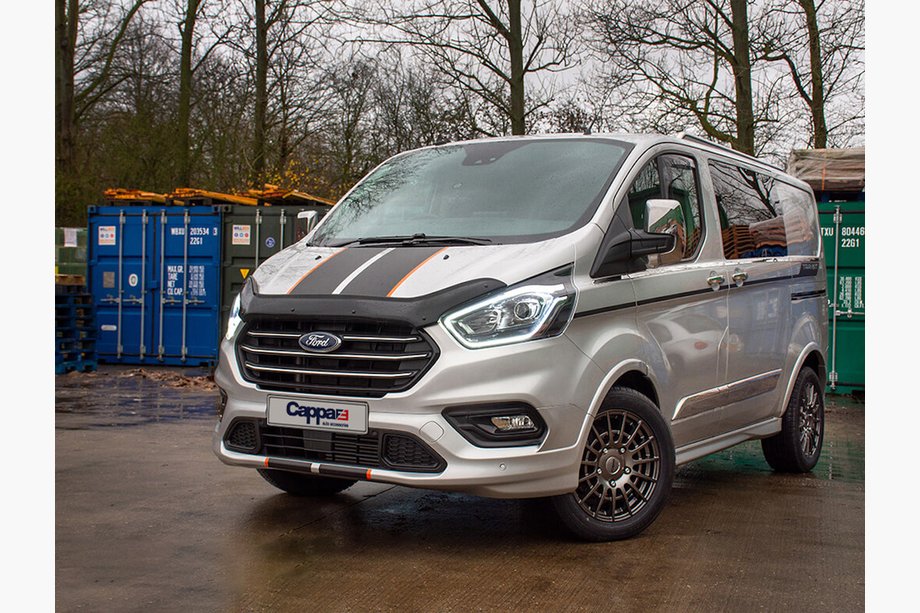 Ford Custom 2013–2022 Motorkap steenslagbeschermer EuroCap (2018-2022) Image