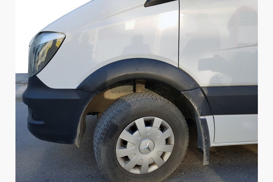 Mercedes Sprinter W906 2006–2018 Afgeprijsd! Brede wielkastverbreders (4 stuks, zwart) Image