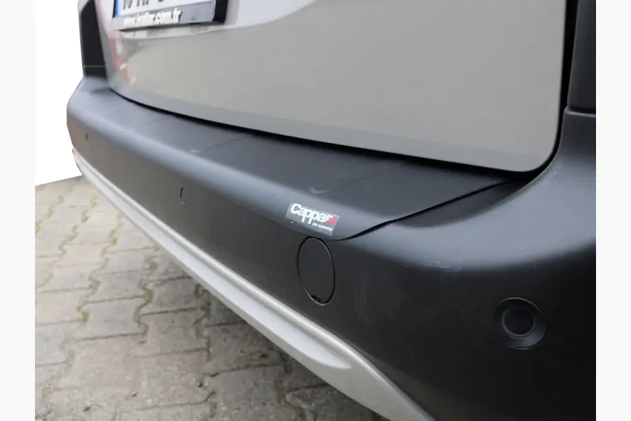 Peugeot Partner/Rifter 2019– RVS-look achterbumperbeschermer (ABS) Image