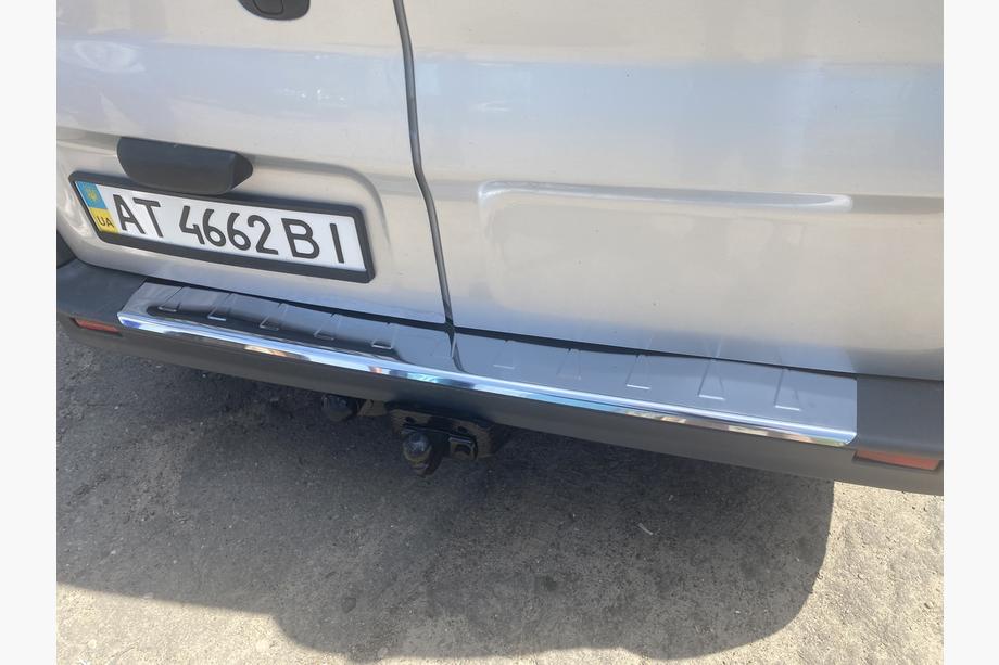 Opel Vivaro 2001–2015 RVS achterbumperbeschermlijst Carmos V1 Image