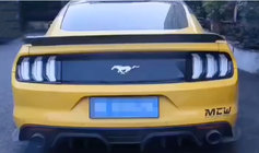 Ford Mustang 2015–2023 Achterlichten Black (2 stuks, 2015+) foto 1