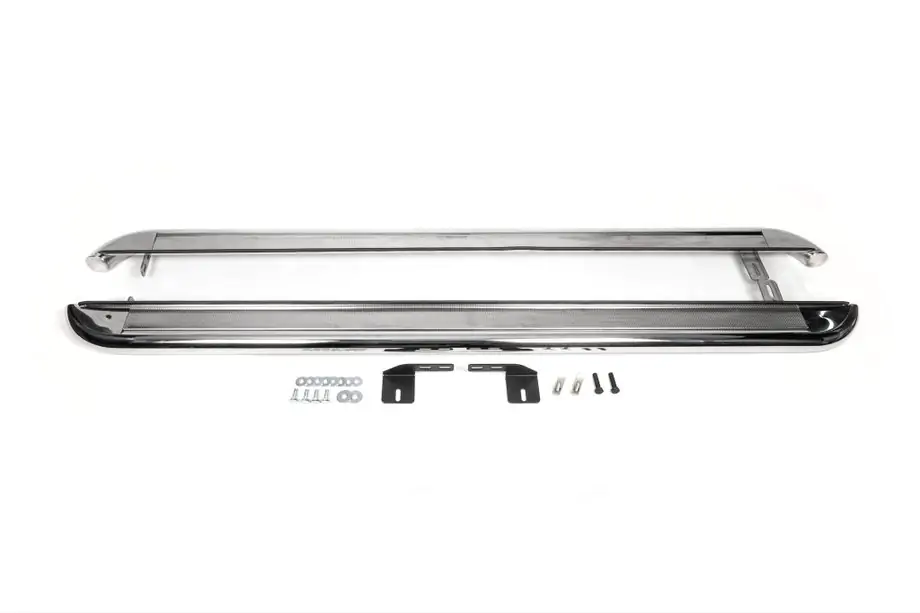 Mitsubishi Pajero Sport 1996–2007 Premium side steps (2 st., RVS) Foto 2