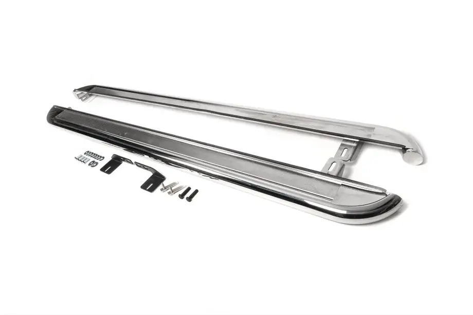 Peugeot Boxer 1994–2006 Premium side steps (2 st., RVS) Image