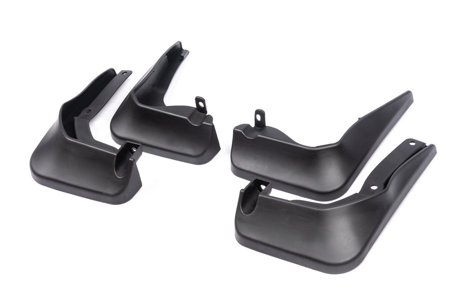 Mercedes C-klasse W205 2014–2021 Premium AMG spatlappen (4 stuks) Image