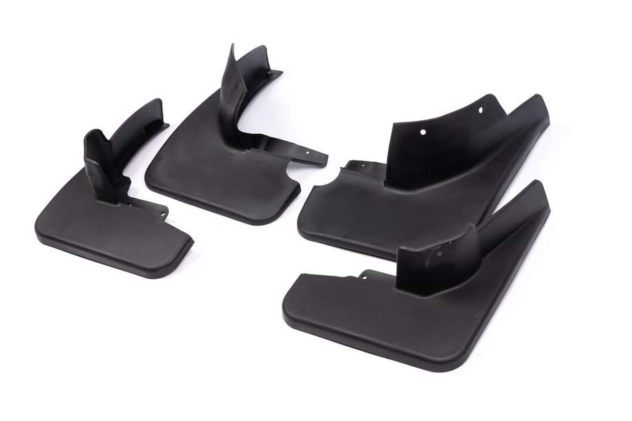 Mercedes ML W164 2005–2011 Premium spatlappen zonder sideskirts (set van 4) Image