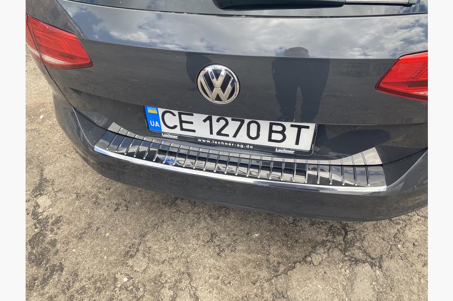 Volkswagen Passat B8 2015–2023 Chroom achterbumperbeschermer Carmos V1 (SW) Foto 2