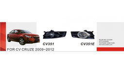 Chevrolet Cruze 2009–2015 Mistlampenset 2009-2013 (2 stuks, type 2) foto 1