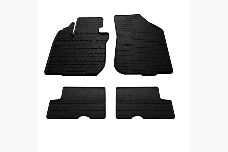 Renault Duster 2008–2017 Rubberen automatten 2010-2015 (set 4 stuks, Stingray Premium) Image