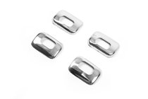 Dacia Duster 2008–2018 RVS afdekkappen voor interieurknoppen (set 4 stuks) foto 3