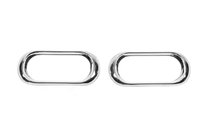 Volkswagen T5 Transporter 2003–2010 Chromen knipperlichtcovers Libao V2 (2 stuks, kunststof) foto 1