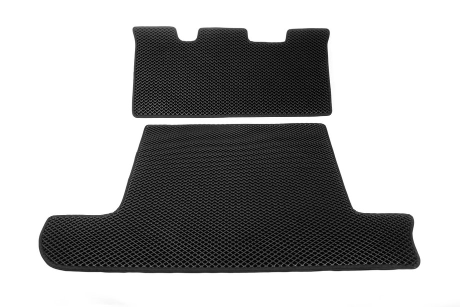 Lexus LX470 1998–2007 Kofferbakmat 2 stuks Zwart (EVA, 7 zitplaatsen) Image