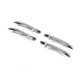 Deurgreep covers (set 4 stuks, RVS) foto 3