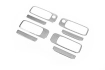 Toyota Camry 1997–2002 Chroom deurgreep covers en ringen (8-delig, kunststof) foto 6