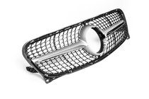 Mercedes GLA X156 2014–2019 Voorgrille Diamond Silver (2014-2016) foto 3