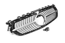 Mercedes B-Klasse W247 2019– Voorgrille Diamond Silver (voor Base) foto 3