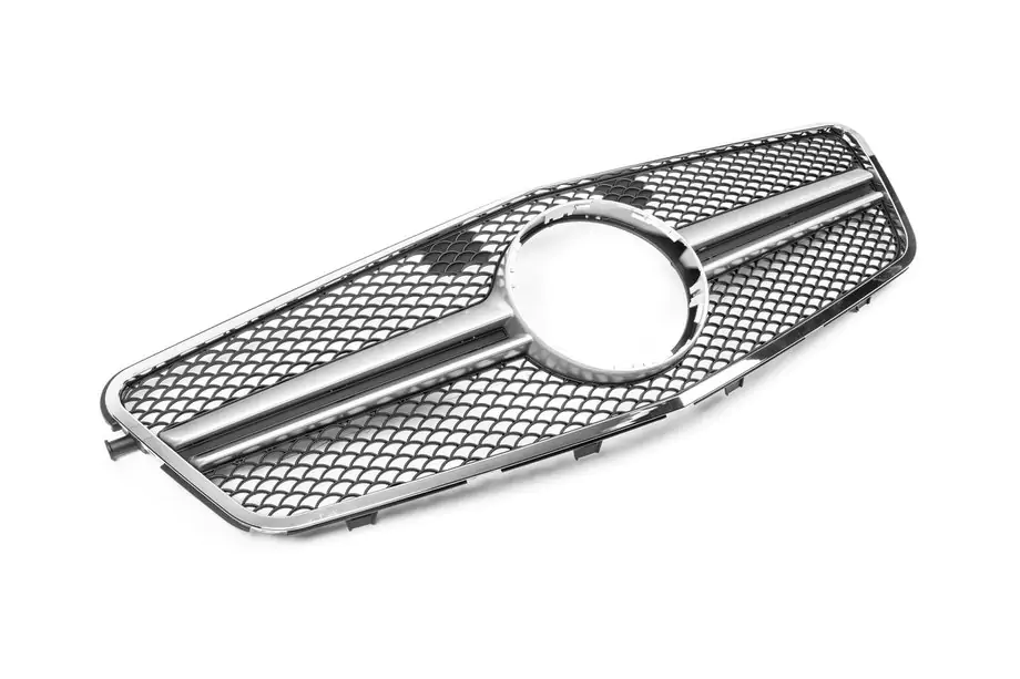 Mercedes E-klasse W212 2009–2016 AMG Silver voorgrille (2009-2012) Image