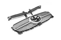 Mercedes GLE Coupé C167 2019– Voorgrille Diamond Silver (voor Base 2019-2023) foto 2