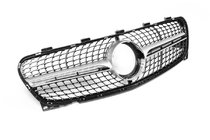 Mercedes GLA X156 2014–2019 Voorgrille Diamond Silver (2017-2019) foto 3
