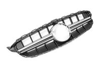 Mercedes C-klasse W205 2014–2021 Voorgrille in C63-design (voor Avantgarde/AMG-Line/C43 AMG) foto 5