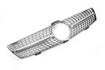 Mercedes CLS C219 2004–2010 Voorgrille (2005-2008, Diamond Silver) foto 5