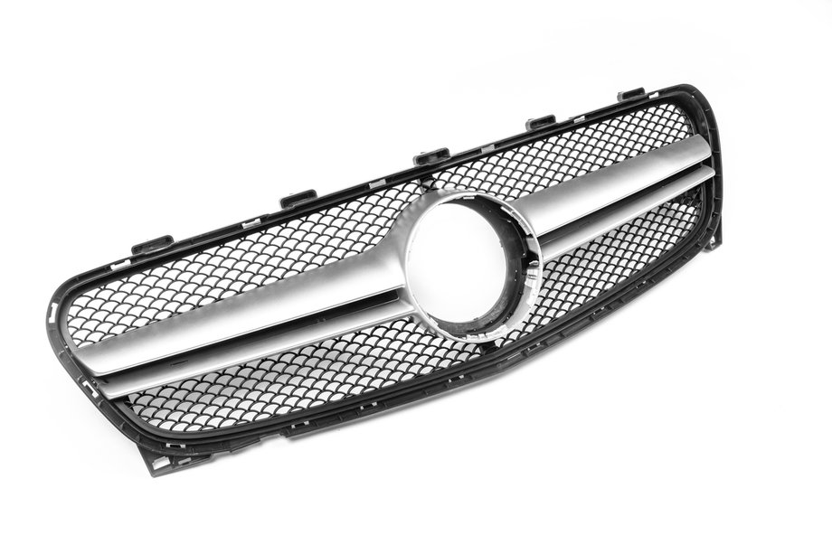 Mercedes GLA X156 2014–2019 AMG Silver voorgrille (2017-2019) Image